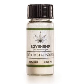 Love Hemp 99% CBD Crystal Isolate – 250mg-1000mg - Natural