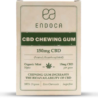 Endoca CBD Chewing Gum 150 mg.