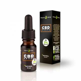 Pharmahemp 3% CBD Drops Full Spectrum 10 ml Hempseed Oil