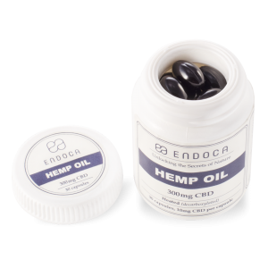Endoca CBD Hemp Oil Capsules DC 300 mg.