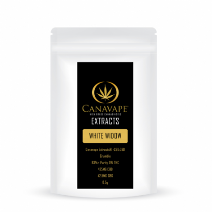 Canavape Crumble 93%+ CBD:CBG - 500 mg - Various Flavours
