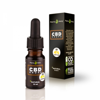 Pharmahemp 4% CBD Drops Full Spectrum 10 ml Olive Oil or Hemp Oil
