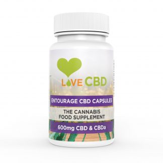 Love CBD Entourage CBD Capsules 600 mg (60 x 10 mg)