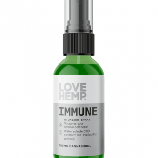 Love Hemp Immune CBD Oil - Orange Atomiser Spray - 600mg